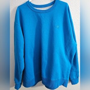 Champion Crewneck Sweatshirt Blue 2XL